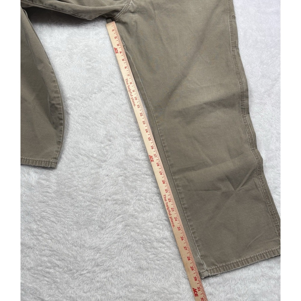 LOT OF 2 Wrangler RIGGS Workwear Ripstop Carpenter Pants Men 40x32 HeavyDuty Tan - Picture 16 of 16